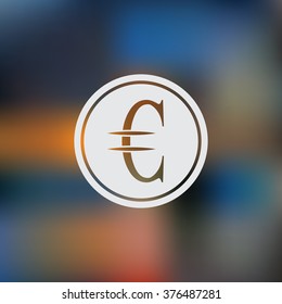 Euro cent icon