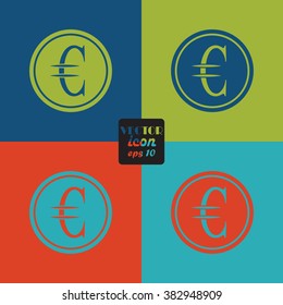 Euro cent icon