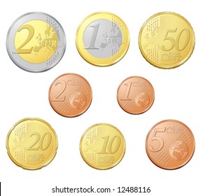 Euro coins