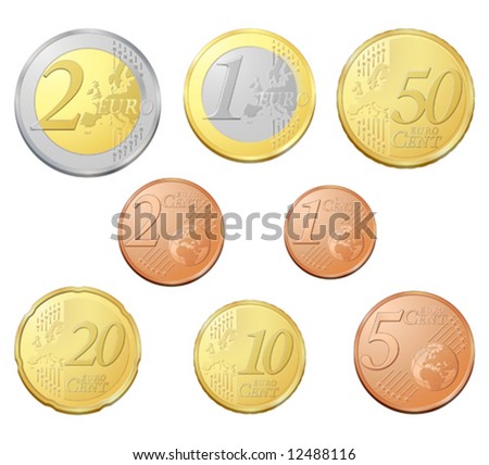 Euro coins