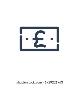 euro e commerce icon outline blue