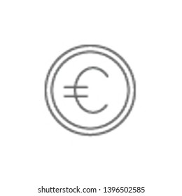 Euro, Holland icon. Element of Holland icon. Thin line icon for website design and development, app development. Premium icon
