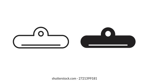Euro hook icon concept set. Simple icon collection