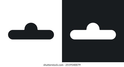 Euro hook icon icons in black and white filled style