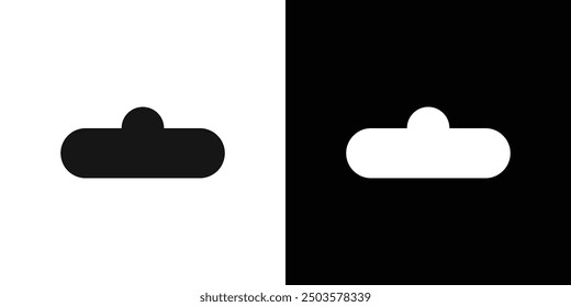 Euro hook icon line art vector