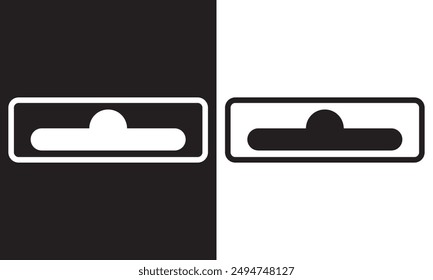 Euro hook icon on white background. Euro hook outline sign. flat style.  isolated on white and black background. Vector illustration. EPS 10