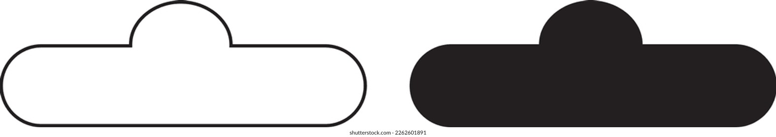 Euro hook icon, vector illustration in black color