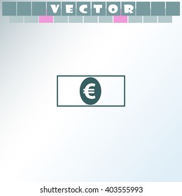 Euro icon.