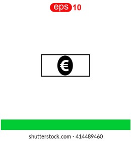 Euro icon.