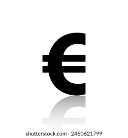 Euro icon, euro currency, money vector. exchange currency. exchange euro.