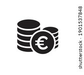 Euro icon design. vector illustration