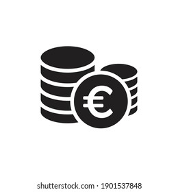 Euro icon design. vector illustration svg
