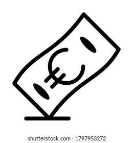 euro icon or logo isolated sign symbol vector illustration - high quality black style vector icons
