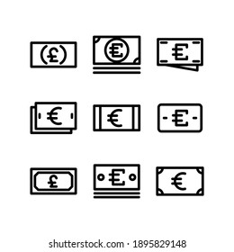 euro icon or logo isolated sign symbol vector illustration - Collection of high quality black style vector icons
