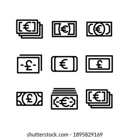 euro icon or logo isolated sign symbol vector illustration - Collection of high quality black style vector icons
