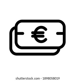 Euro icon or logo isolated sign symbol vector illustration - high quality black style vector icons
