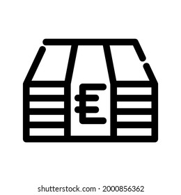 euro icon or logo isolated sign symbol vector illustration - high quality black style vector icons
