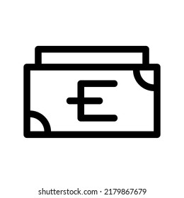 euro icon or logo isolated sign symbol vector illustration - high quality black style vector icons
