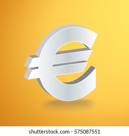 EURO icon symbol vector