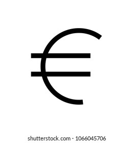 Vektorgrafik des Euro-Icons
