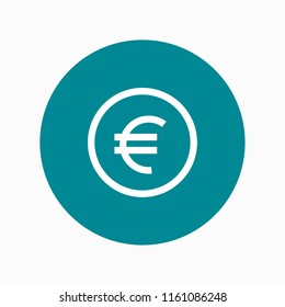 euro icon vector