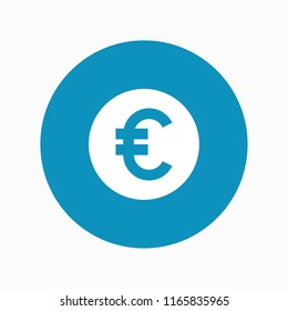 euro icon vector