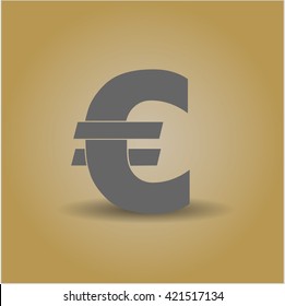 Euro-Symbol-Vektorsymbol flaeps jpg app Web-Concept-Website