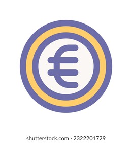 icono del euro para tu diseño de sitio web, logotipo, aplicación, interfaz de usuario.