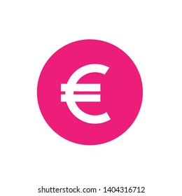 euro logo icon for money symbol