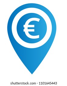 Euro Map Pointer. designed for exchange offices, banks, banking systems and financial services
