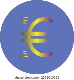 Euro Sign icon design for personal commercial use