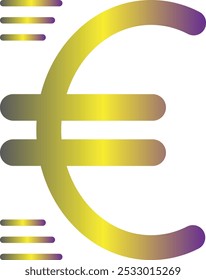 Euro Sign icon design for personal commercial use