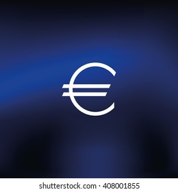 Euro sign. Money symbol.