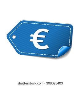 Euro Sign Vector Icon Design