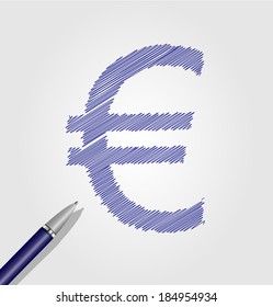euro sketch