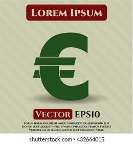 Símbolo del euro