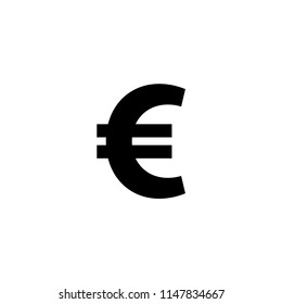 Euro vector icon