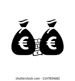 Euro vector icon
