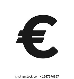 Euro vector icon