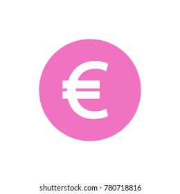 Euro vector icon