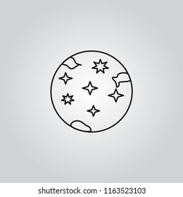 Europa icon vector