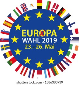 Europawahl 26 Mai 2019 - european elections 2019