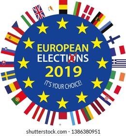 Europawahl 26 Mai 2019 - european elections 2019