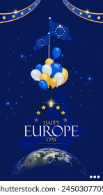 Europe Day is an annual celebration observed on May 9th that commemorates the founding of the European Union (EU).