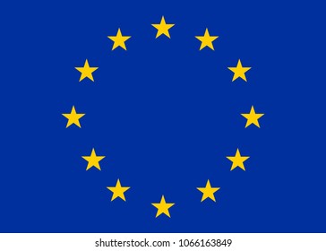 Europe flag back