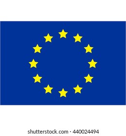 Europe flag, EU 