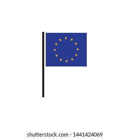 Europe flag nation sign symbol illustration