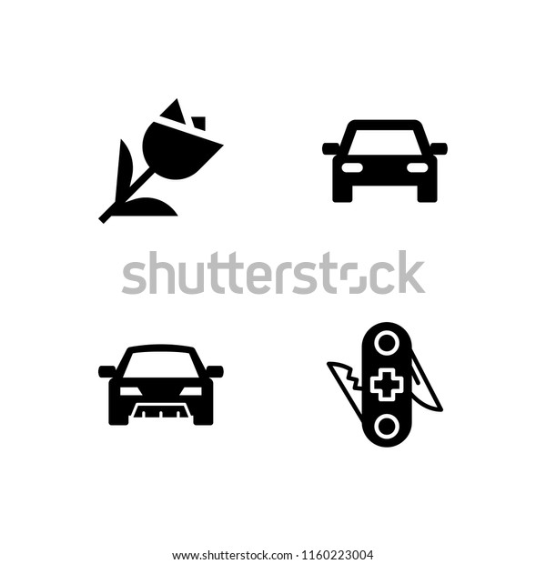 europe icon. 4 europe set with\
switzerland, tulip and traffic vector icons for web and mobile\
app
