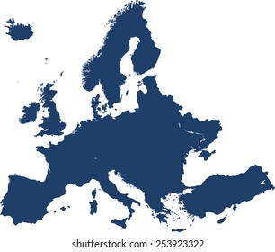 Europe map