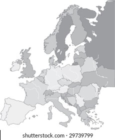 Europe map